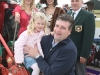 Car park owner Paddy Purcell and his daughter Jill (4)