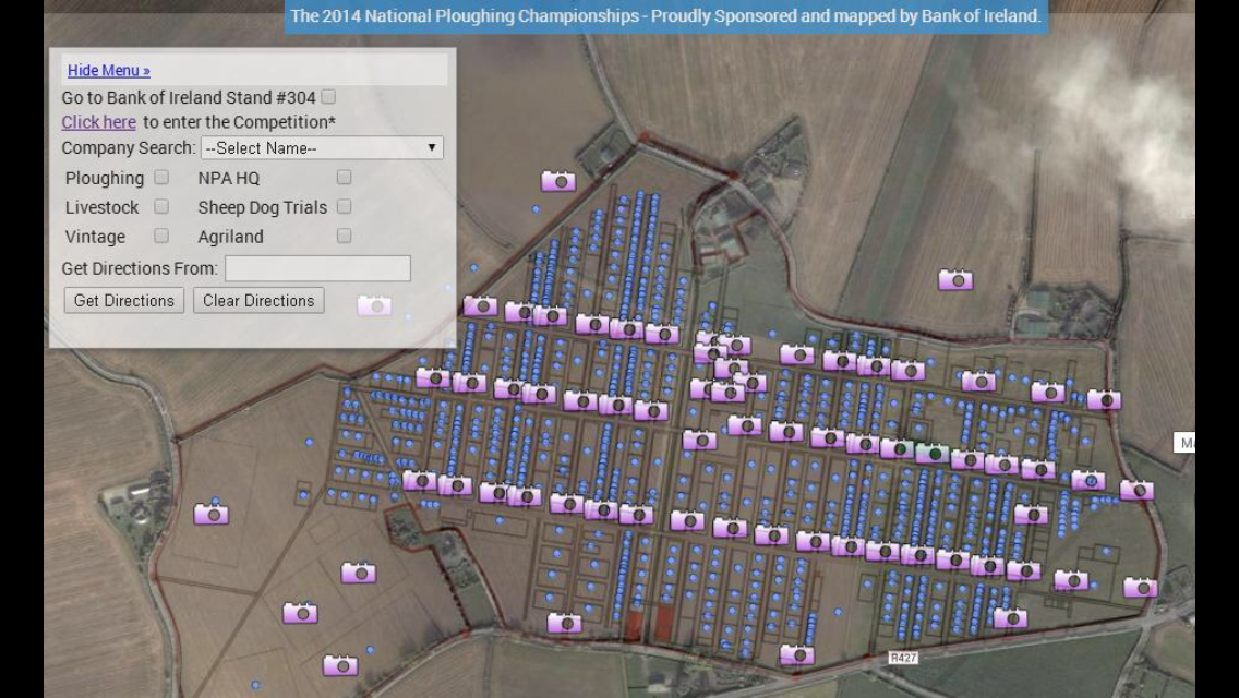 Bank of Ireland NPC Google Map National Ploughing Association